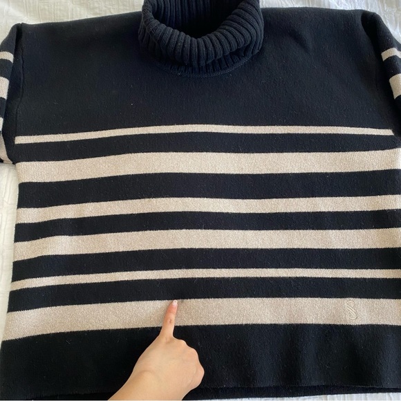 PROENZA SCHOULER Striped wool and cashmere-blend turtleneck sweater - Picture 8 of 12